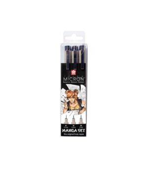 Set of 3 Pens Manga Sakura Pigma Micron Black