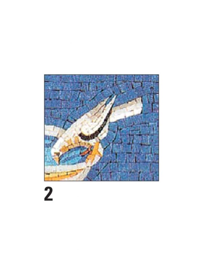 Mosaic Set IL MOSAICO 13x12cm No.2 Dove