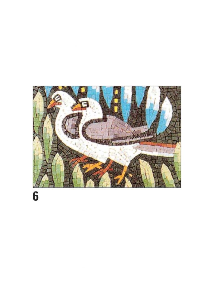 Mosaic Set IL MOSAICO 29.5x20cm No.6 Doves