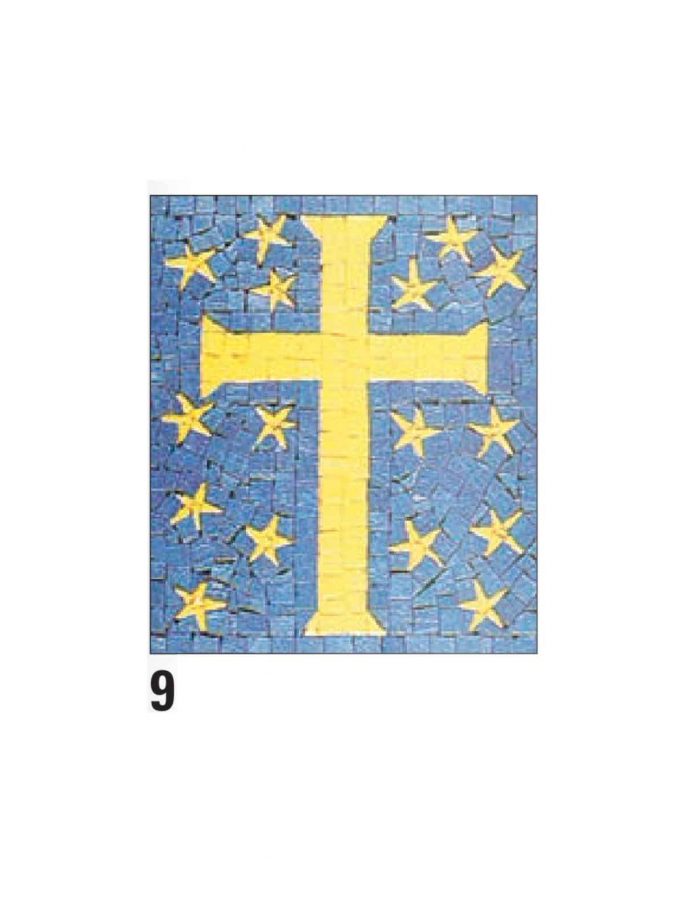 Mosaic Set IL MOSAICO 20x17cm No.9 Cross