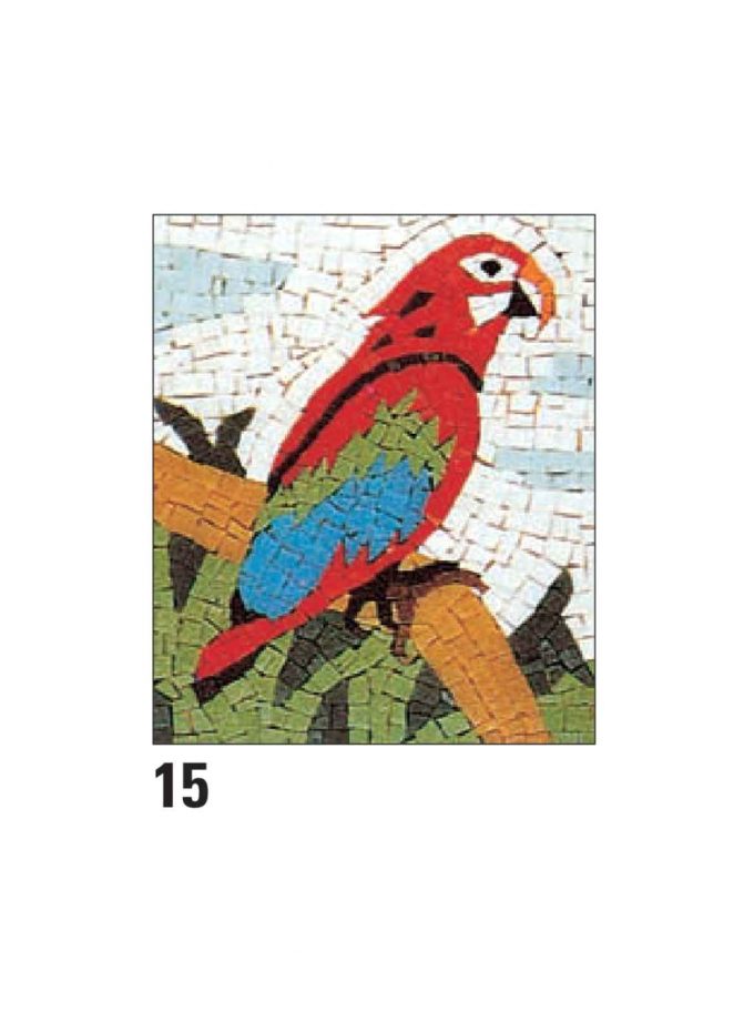Mosaic Set IL MOSAICO 24x18cm No.15 Parrot