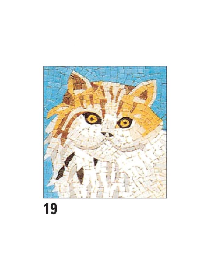 Mosaic Set IL MOSAICO 24.5x20cm No.19 Cat