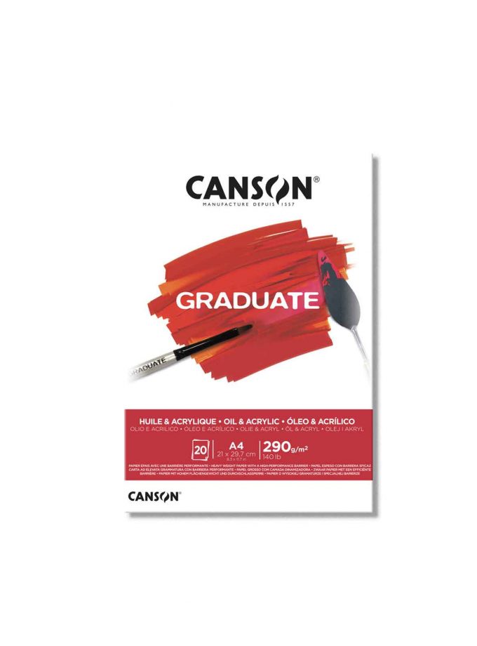Painting Pad Graduate Oil Acrylic Canson
