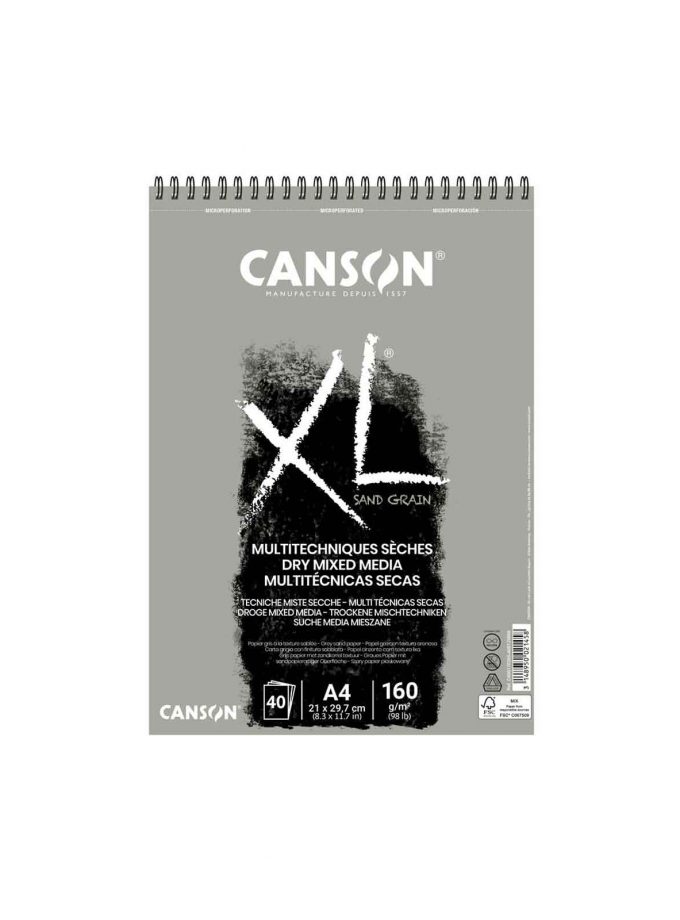 Canson Pad XL Sand Grain Gray