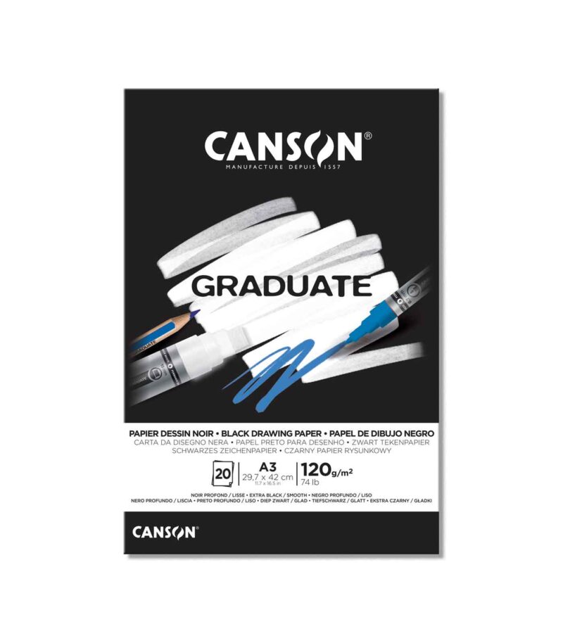a3-mplok-zografikis-noir-graduate-canson-Art&Colour