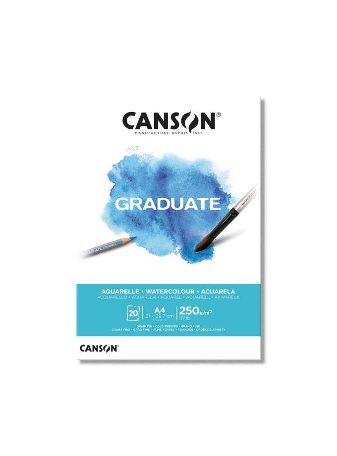 Watercolour Pad Graduate Canson