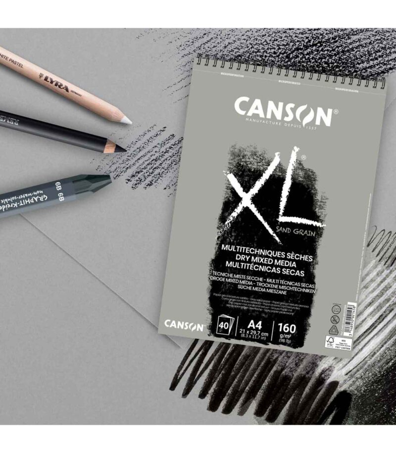 mplok-zografikis-sxediou-sand-grain-gray-Canson-Art&Colour
