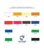 set-12-oil-pastel-van-gogh-Talens-Art&Colour-colorcard