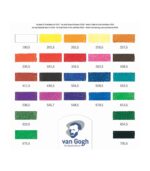 set-24-oil-pastel-VanGogh-Talens-Art&Colour-colorcard