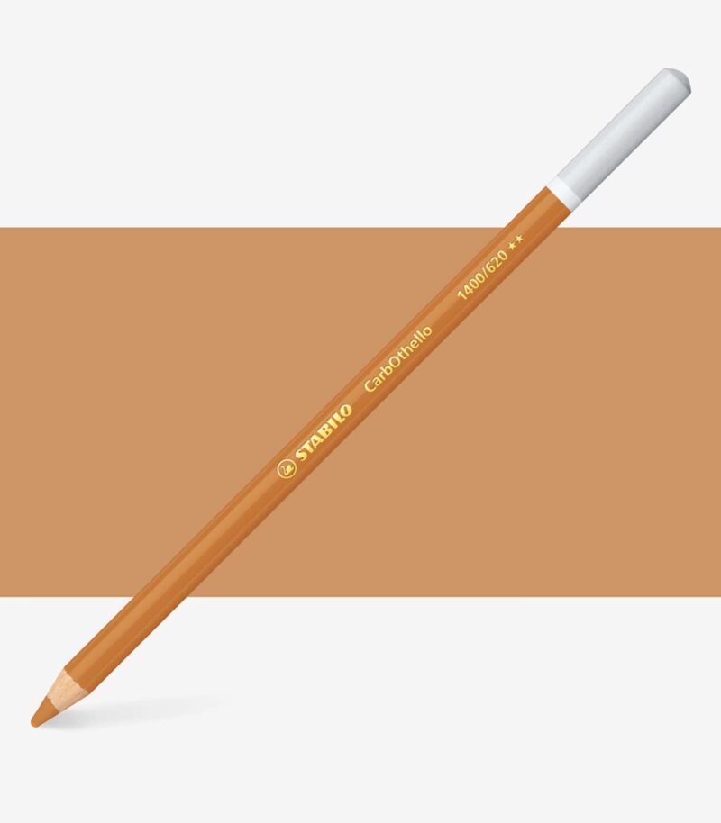 620-Burnt Ochre-Pastel Pencils CarbOthello-Stabilo-Art&Colour