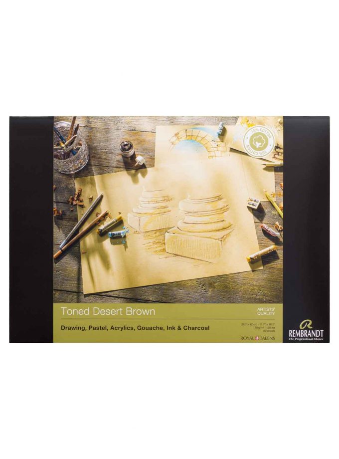 Painting Pad Desert Brown Rembrandt