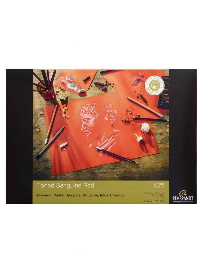 Painting Pad Sanguine Red Rembrandt