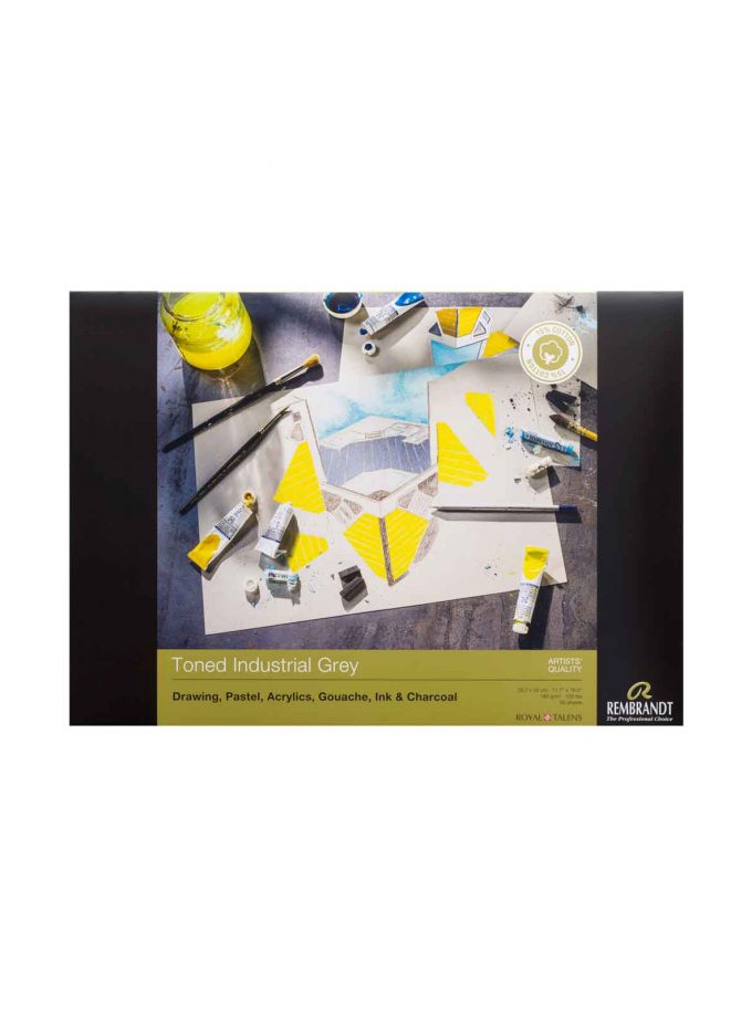 Painting Pad Industrial Grey Rembrandt