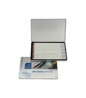 Set of 12 Pencils Sketch Graphite Van Gogh
