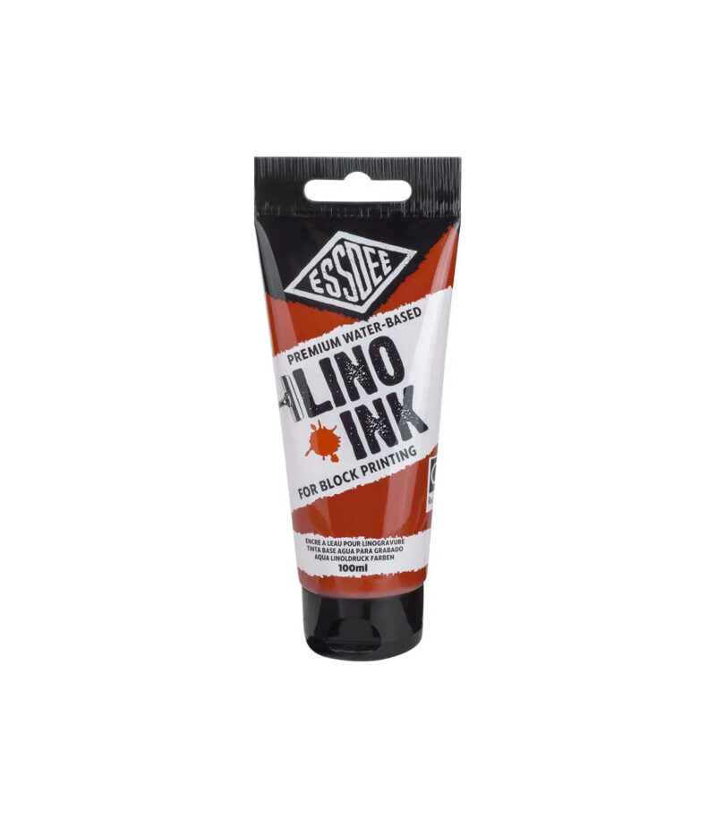 burnt-sienna-xroma-xaraktikis-block-printing-ink-100ml-artcolour