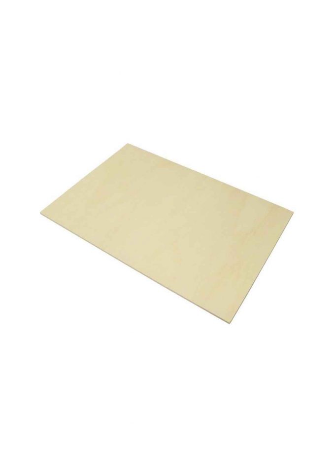 Poplar Wood Sheets 4mm 30x50 cm