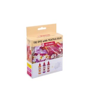 Set of 3 Fabric Colours Tie-Dye Pink Set 85ml