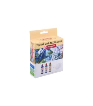 Set of 3 Tie-Dye Fabric Colours Blue Set 85ml
