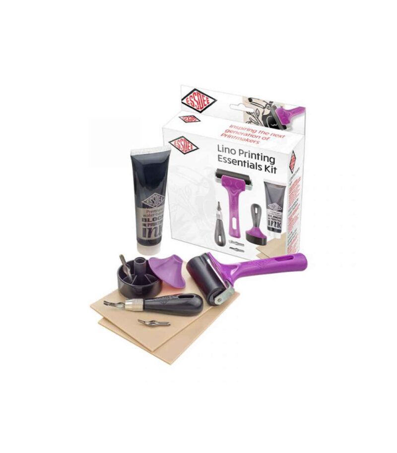 set-xaraktikis-lino-printing-essentials-kit-essdee-Art&Colour