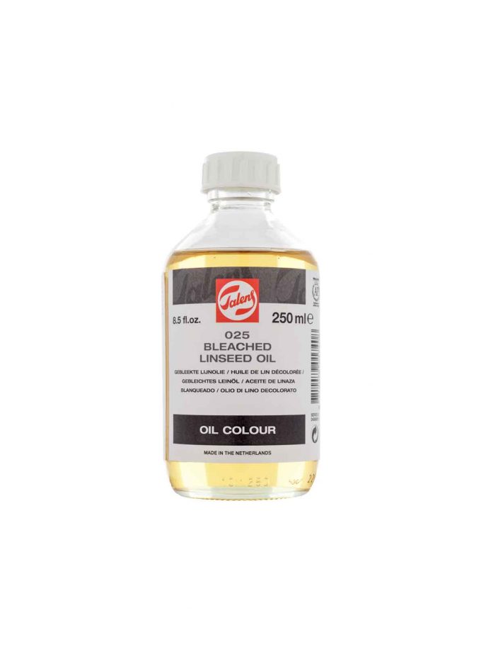 250ml-025-linelaio-Bleached-Linseed-Oil-Talens-Art&Colour