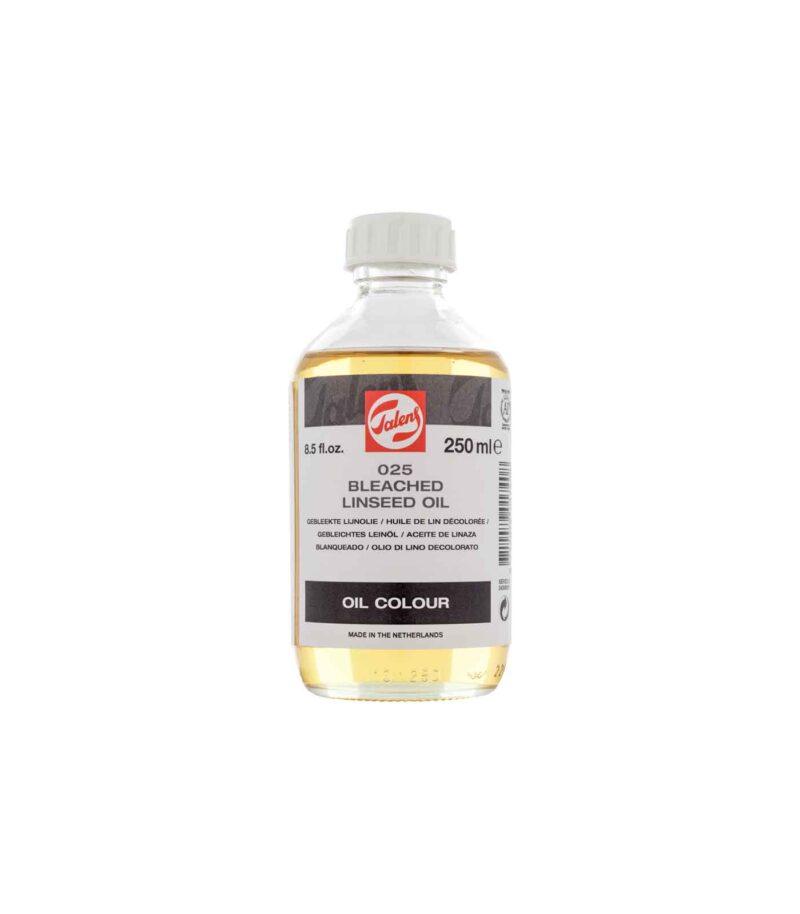 250ml-025-linelaio-Bleached-Linseed-Oil-Talens-Art&Colour