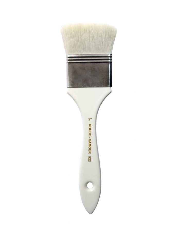 Flat Brushes Roudo Series 9229 Natural White Bristle