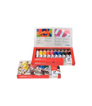 Set of 10 Acrylic Colours Van Gogh 40ml