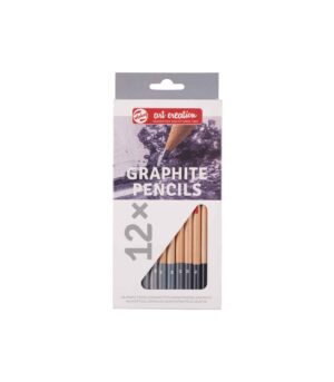 Set of 12 Graphite Pencils Art Creation Talens