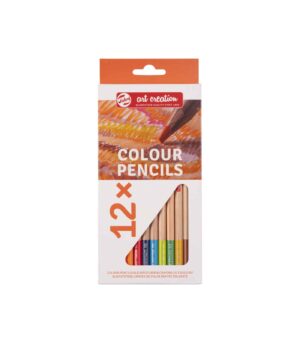 Set of 12 Coloured Pencils Art Creation Talens