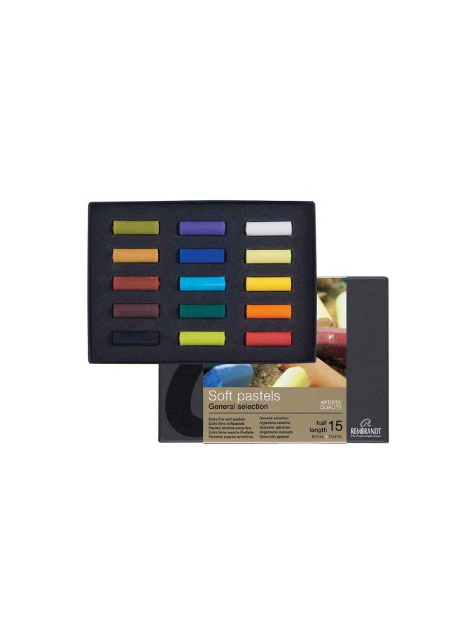set-15-half-length-soft-pastels-Rembrandt-Art&Colour