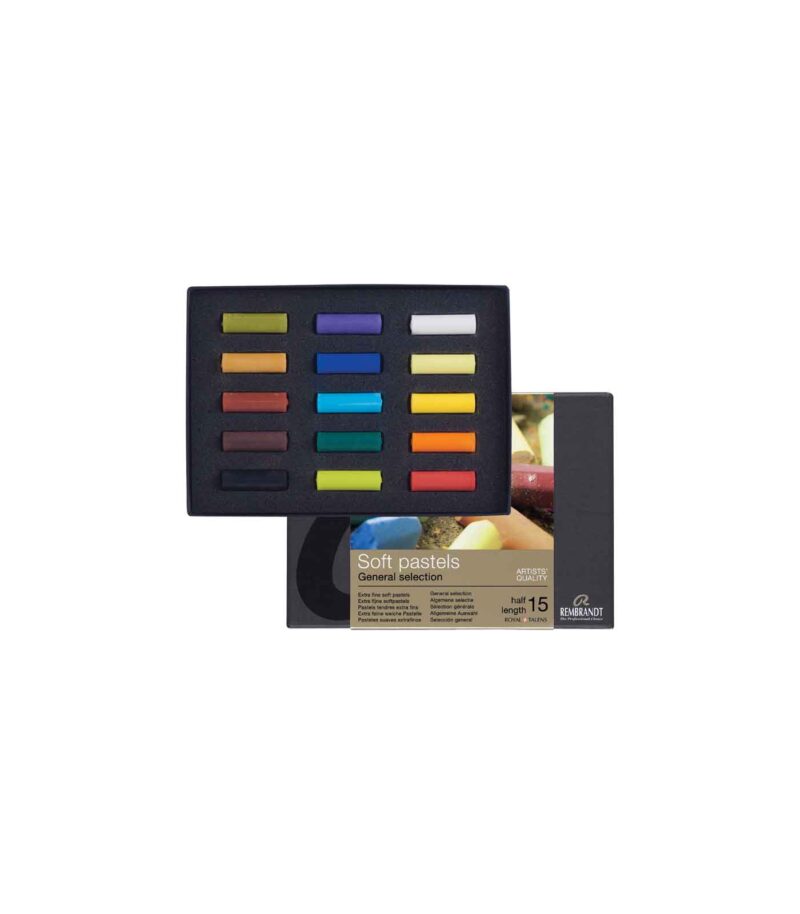 set-15-half-length-soft-pastels-Rembrandt-Art&Colour
