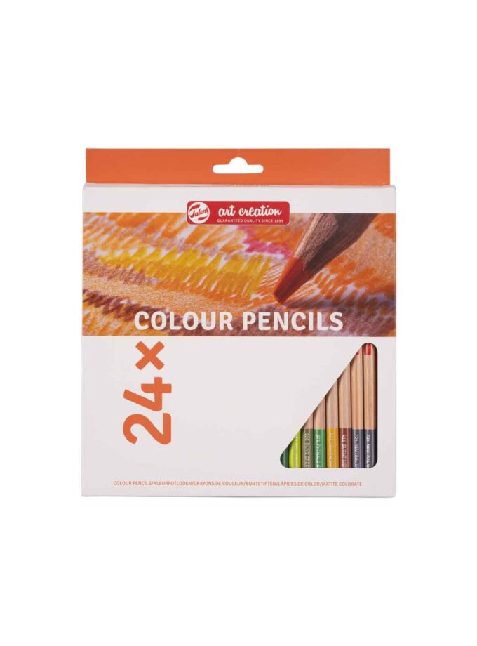 Set of 24 Coloured Pencils Art Creation Talens