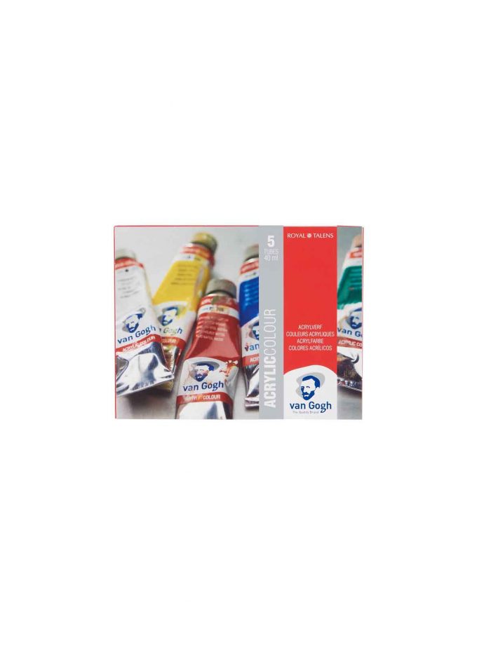 set-5x40ml-van-gogh-akrulika-talens-Art&Colour