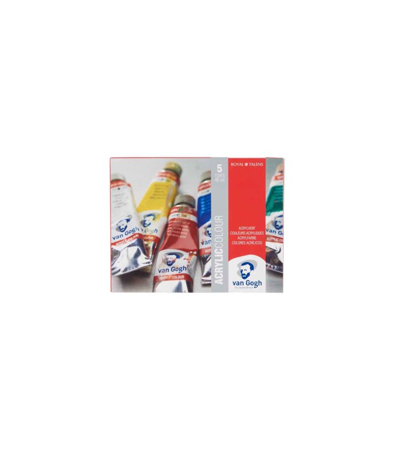 set-5x40ml-van-gogh-akrulika-talens-Art&Colour