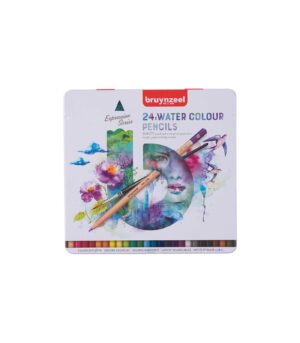 Set of 24 Aquarella Pencils Expression Watercolour Bruynzee