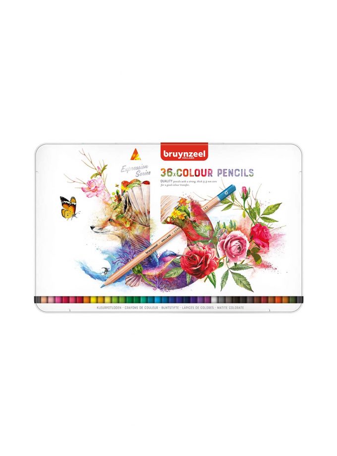 Set of 36 Sketching Pencils Expression Colour Bruynzeel