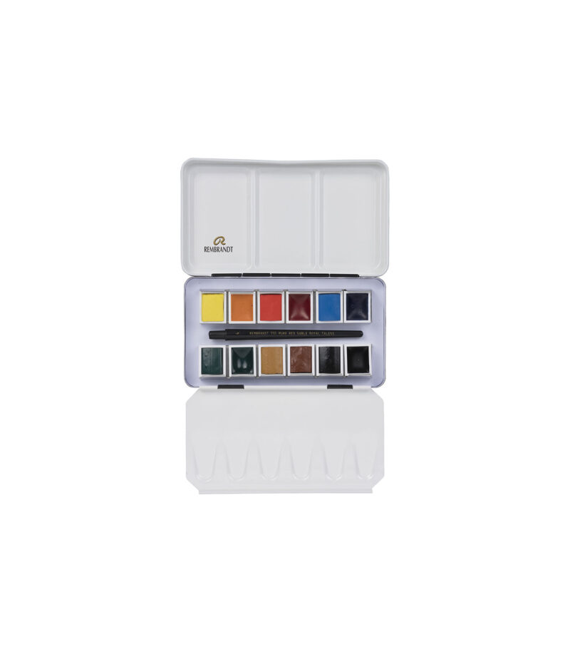 Rembrandt-watercolour-set-12pans-Art&Colour-1