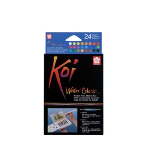 Aquarella Set Koi Water Colours Sketch Box Set 24