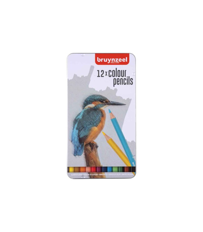set-12-moluvia-colour-pencils-bird-Bruynzeel-Art&Colour set-12-moluvia-colour-pencils-bird-Bruynzeel-Art&Colour