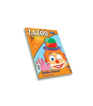 Craft Paper Block 10 Coloured Glossy No. 3 Zazoo