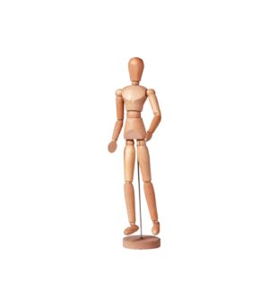 Jointed wooden Female Figure Mannequin 40 cm