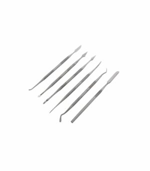 Set of 6 Carving Tools for Candles and Soft Materials