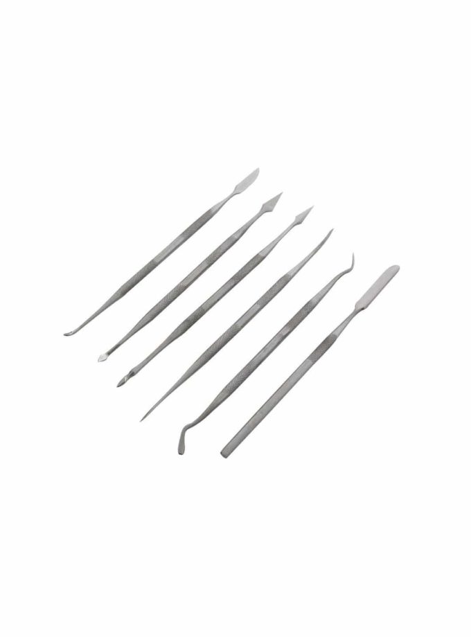 Set of 6 Carving Tools for Candles and Soft Materials