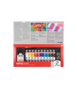 Set of 10 Acrylic Colours Van Gogh 40ml Advanced