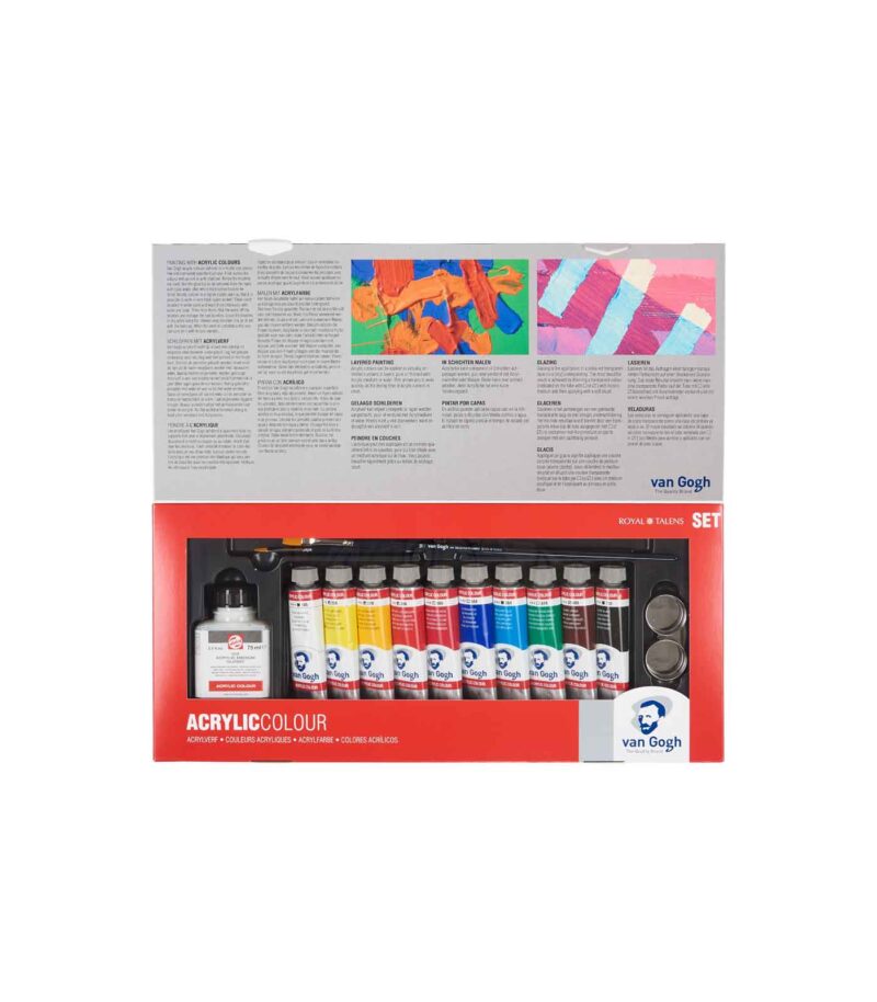 set-10x40ml-ACC-VanGogh-CombiSet-Talens-Art&Colour