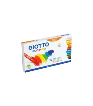 Set of 12 Oil Pastels Giotto Olio Maxi
