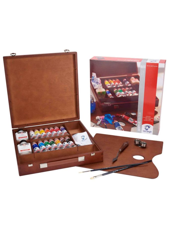 valitsa-zografikis-inspiration-box-acrylic-VanGogh-40ml-Talens-Art&Colour