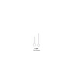 Plastic Clock Hand 22/31mm White