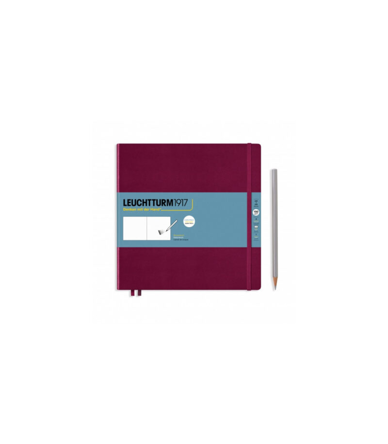 Sketchbook-Leuchtturm1917-Square-PortRed-Art&Colour