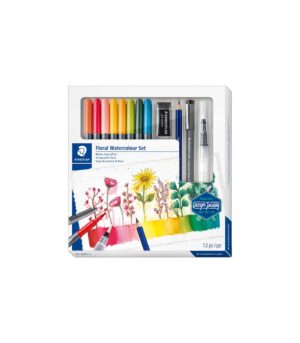 Floral Watercolour Painting Set Staedtler